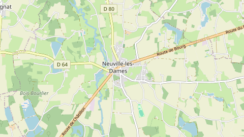 Carte de localisation de l'évènement