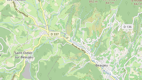 Carte de localisation de l'évènement