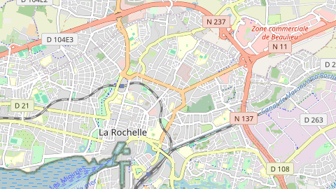 Carte de localisation de l'évènement