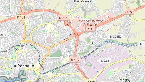 Carte de localisation de l'évènement