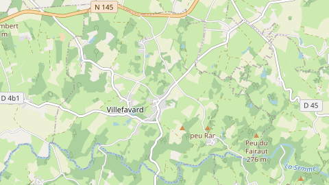 Carte de localisation de l'évènement