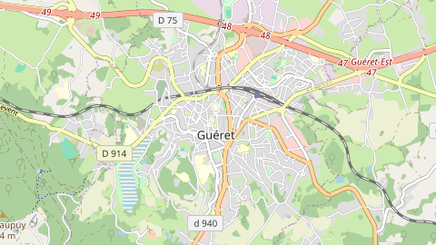 Carte de localisation de l'évènement