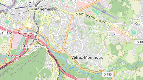 Carte de localisation de l'évènement