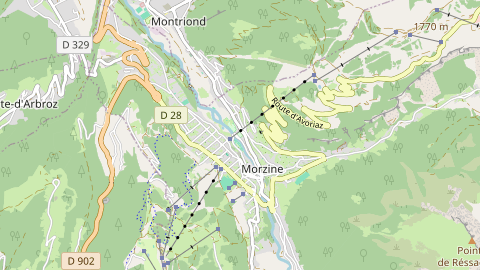 Carte de localisation de l'évènement