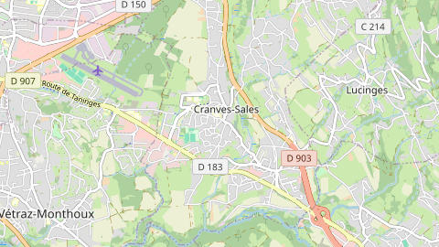 Carte de localisation de l'évènement