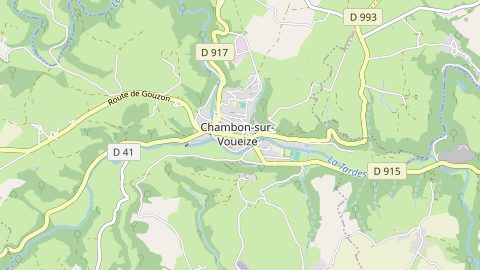 Carte de localisation de l'évènement
