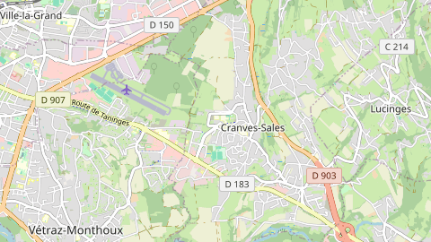 Carte de localisation de l'évènement