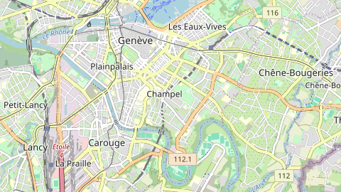 Carte de localisation de l'évènement