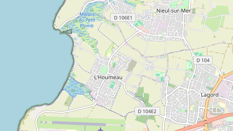 Carte de localisation de l'évènement