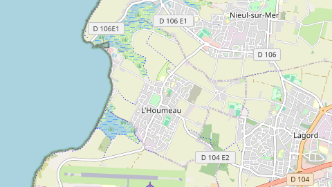 Carte de localisation de l'évènement