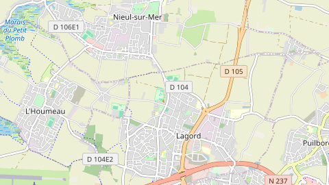 Carte de localisation de l'évènement