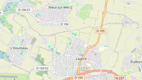 Carte de localisation de l'évènement
