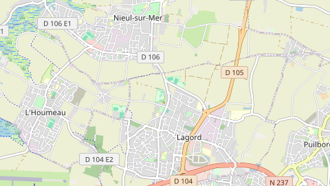 Carte de localisation de l'évènement