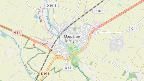 Carte de localisation de l'évènement