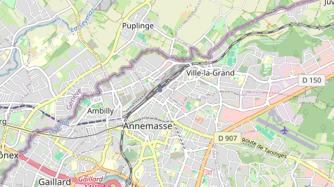 Carte de localisation de l'évènement