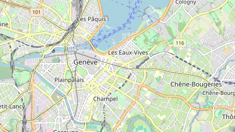 Carte de localisation de l'évènement