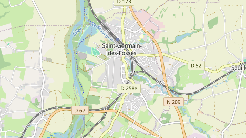 Carte de localisation de l'évènement