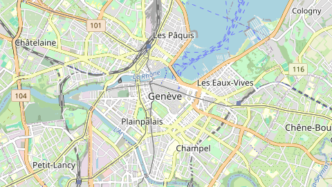 Carte de localisation de l'évènement