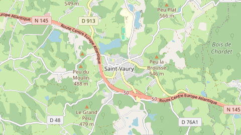 Carte de localisation de l'évènement