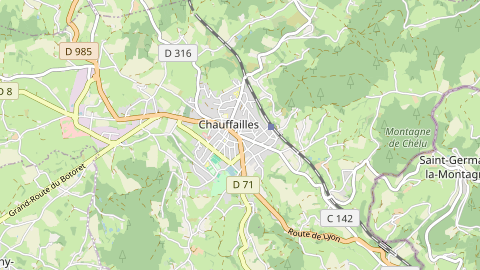 Carte de localisation de l'évènement