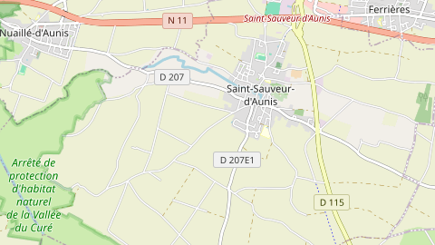 Carte de localisation de l'évènement