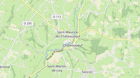 Carte de localisation de l'évènement