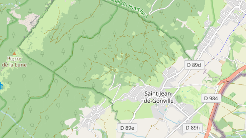 Carte de localisation de l'évènement
