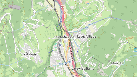 Carte de localisation de l'évènement