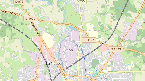 Carte de localisation de l'évènement