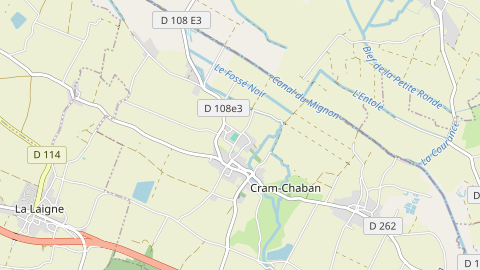 Carte de localisation de l'évènement