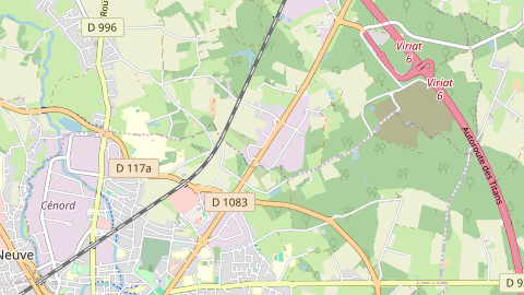 Carte de localisation de l'évènement