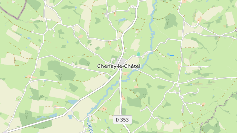 Carte de localisation de l'évènement