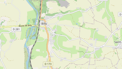 Carte de localisation de l'évènement