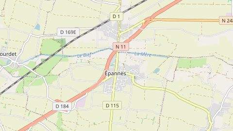 Carte de localisation de l'évènement