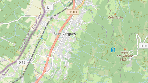 Carte de localisation de l'évènement