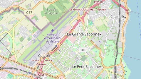 Carte de localisation de l'évènement