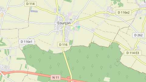 Carte de localisation de l'évènement