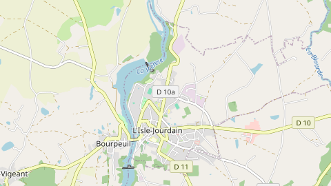 Carte de localisation de l'évènement
