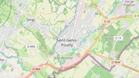 Carte de localisation de l'évènement