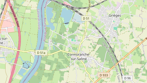 Carte de localisation de l'évènement