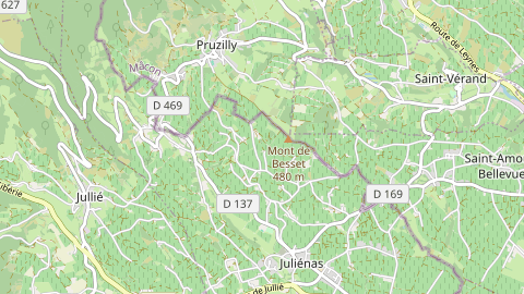 Carte de localisation de l'évènement