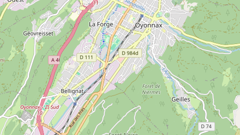 Carte de localisation de l'évènement