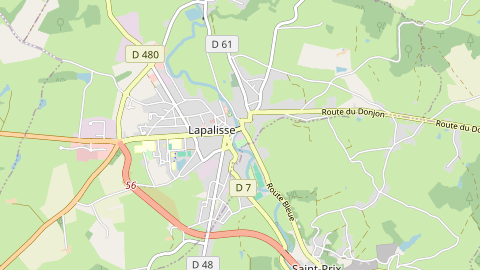 Carte de localisation de l'évènement