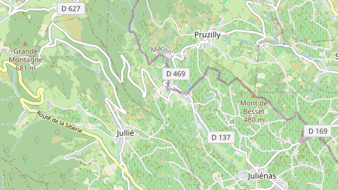 Carte de localisation de l'évènement