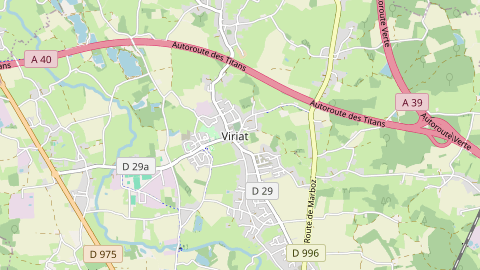 Carte de localisation de l'évènement
