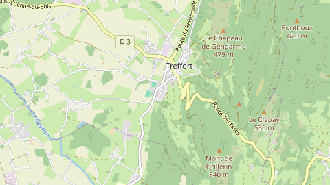 Carte de localisation de l'évènement