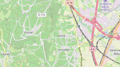 Carte de localisation de l'évènement