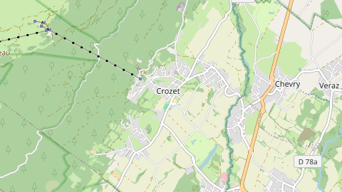 Carte de localisation de l'évènement