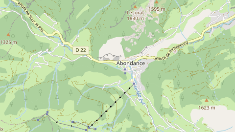 Carte de localisation de l'évènement
