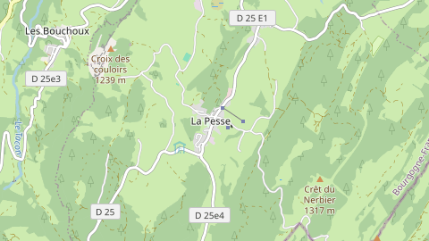 Carte de localisation de l'évènement